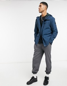 Куртка с капюшоном и 3 карманами Farah-Синий