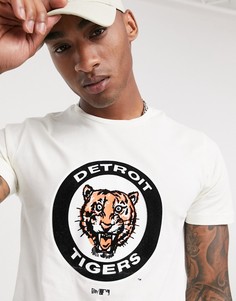 Белая футболка с логотипом команды "Detroit Tigers Cooperstown" New Era MLB-Белый