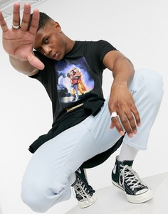 Черная футболка The Hundreds x Back To The Future-Черный