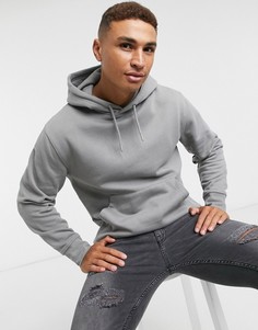 Серый худи Topman