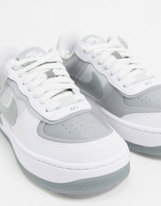 Белые кроссовки Nike Air Force 1 Shadow-Белый