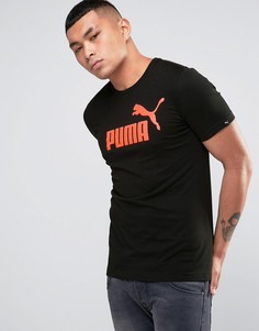 Черная футболка с логотипом Puma No. 1 83824129-Черный