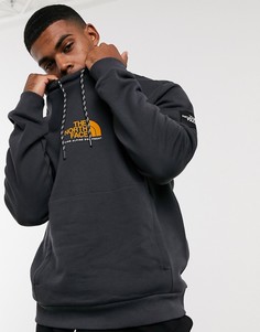 Худи серого цвета The North Face Fine Alpine-Серый