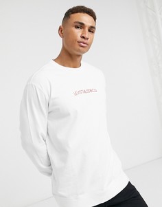 Белый oversized-лонгслив с логотипом Levis Levis®