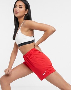 Красные трикотажные шорты Nike Football-Красный