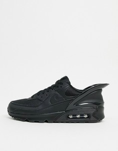 Черные кроссовки Nike Air Max 90 Flyease-Черный