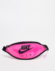 Розовая большая сумка-кошелек на пояс Nike Air-Розовый