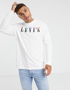Белый лонгслив с логотипом Levis Levis®