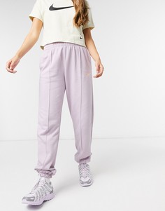 Фиолетовые джоггеры oversized с логотипом металлик Nike-Фиолетовый