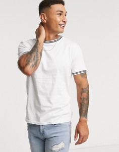 Серая футболка с необработанным краем Brave Soul-Серый