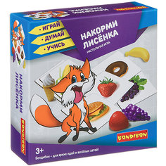 Настольная игра Bondibon "Накорми лисёнка"