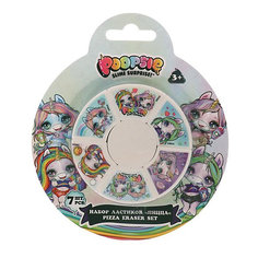 Набор ластиков Seventeen Poopsie Пицца, 7 шт
