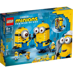 Конструктор LEGO Minions 75551: Фигурки миньонов и их дом