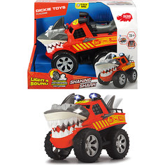 Машинка Dickie Toys Стремительная акула свет, звук, 30, см