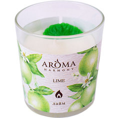 Свеча ароматическая Aroma Harmony Лайм, 160 гр