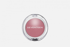 Румяна матовые шелковистые компактные Seventeen