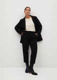 Укороченные брюки slim-fit - Leonor7 Mango
