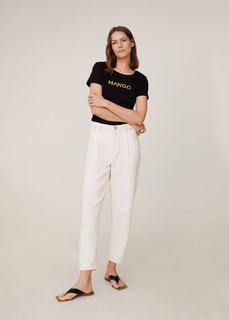 Футболка с металлизированным логотипом - Psmango