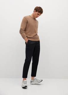 Брюки-чинос slim fit с защипами - Bristol Mango