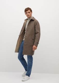 Свитер с рельефным узором - Cheviot Mango