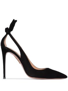 Aquazzura туфли Deneuve 105 с бантом