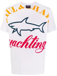 Paul & Shark футболка оверсайз с логотипом