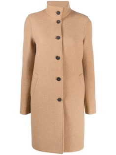 Harris Wharf London однобортное пальто средней длины