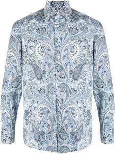 Etro рубашка с принтом пейсли