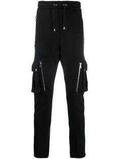 Balmain спортивные брюки с карманами