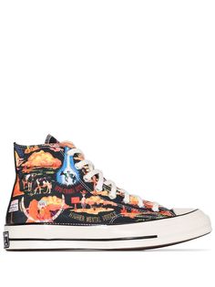 Converse высокие кеды Chuck 70 Twisted Resort с принтом