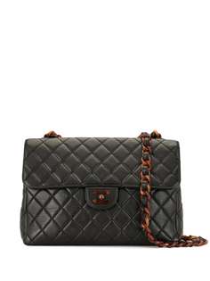 Chanel Pre-Owned сумка на плечо 1997-го года со вставками черепаховой расцветки