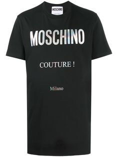 Moschino футболка с логотипом