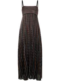 M Missoni платье тонкой вязки с вышивкой