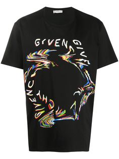 Givenchy футболка с логотипом