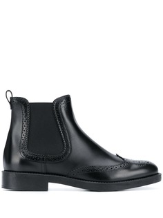 Tods ботильоны с эластичной вставкой Tod`S