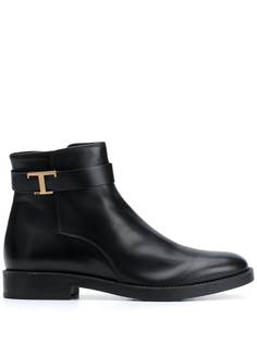 Tods сапоги с металлическим декором Tod`S