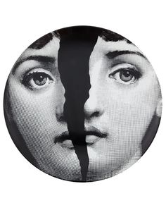 Fornasetti тарелка с принтом