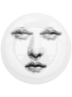 Fornasetti тарелка с принтом