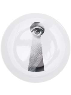 Fornasetti тарелка с принтом Lina Cavalieri
