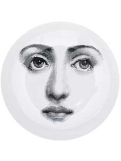 Fornasetti тарелка с принтом Lina Cavalieri