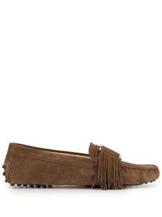 Tods лоферы Gommino с бахромой Tod`S