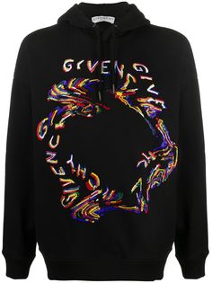 Givenchy худи с декором Givenchy Glitch