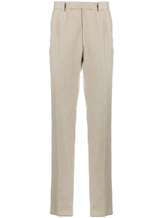 Ermenegildo Zegna прямые брюки средней посадки