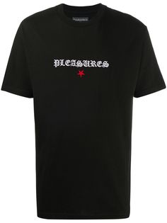 Pleasures футболка с вышивкой