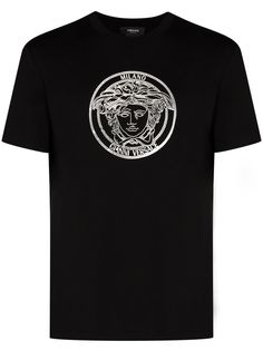 Versace футболка с принтом Medusa