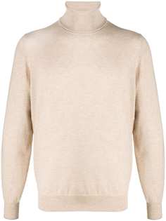 Brunello Cucinelli кашемировый джемпер с высоким воротником