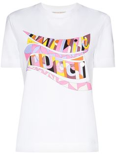 Emilio Pucci футболка с принтом Sirens Song
