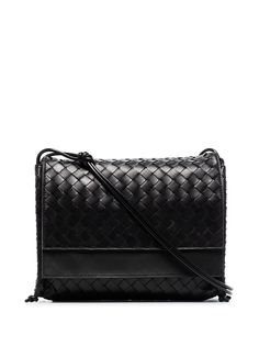 Bottega Veneta сумка на плечо среднего размера с плетением Intrecciato