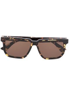 Bottega Veneta Eyewear солнцезащитные очки в квадратной оправе