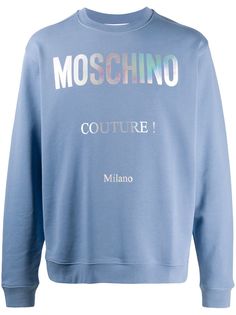 Moschino толстовка с логотипом